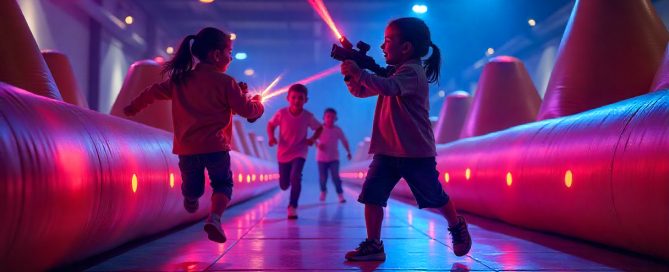 Laser tag para niños_ seguridad y diversión garantizada