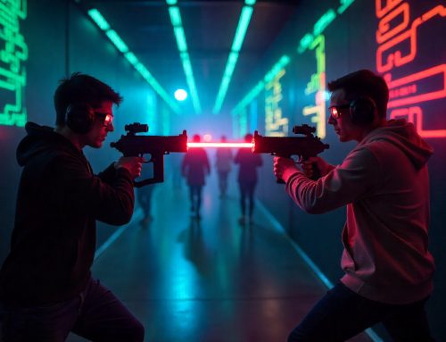 Organizar evento multijuego: combina laser tag y diversión