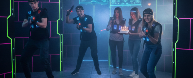 Mejores cumpleaños con laser tag en Barcelona